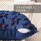 4th of July Pillow Covers 18x18 inch Set of 2 4th of July Decor Red Embroidery Star Decoration Soft Plush Faux Fur Jacquard Throw Pillows Independence Day Decorations for Home Sofa